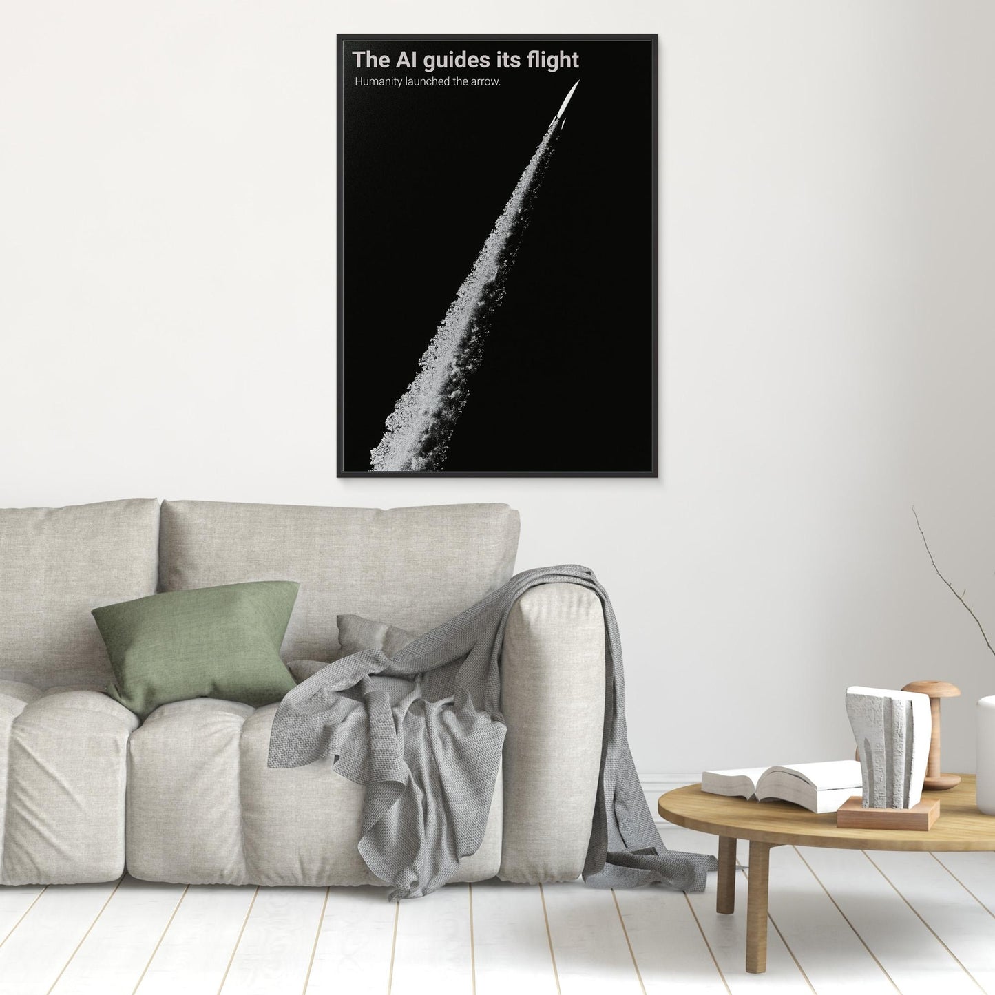 The AI Guides Its Flight (Part of the "ME MYSELF AND AI" series)