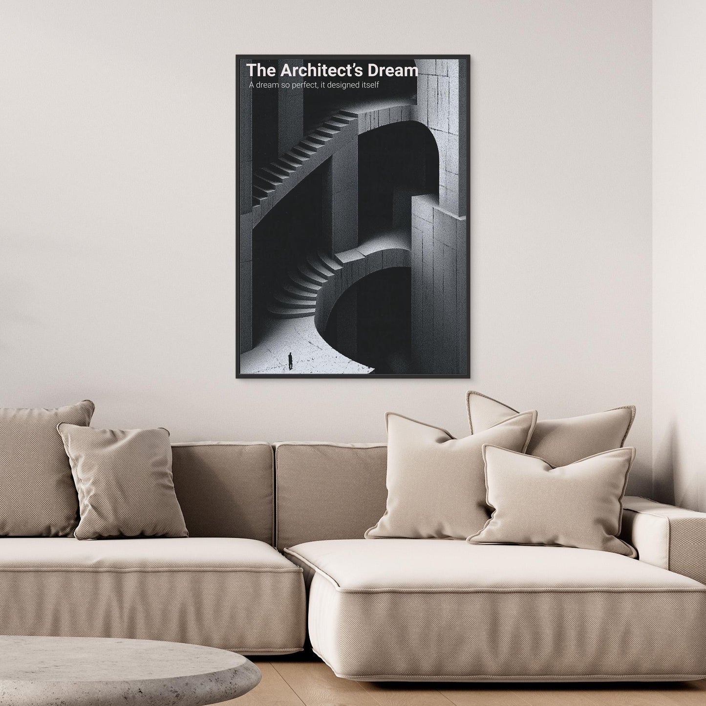 The Architect’s Dream (Part of the "ME MYSELF AND AI" series)