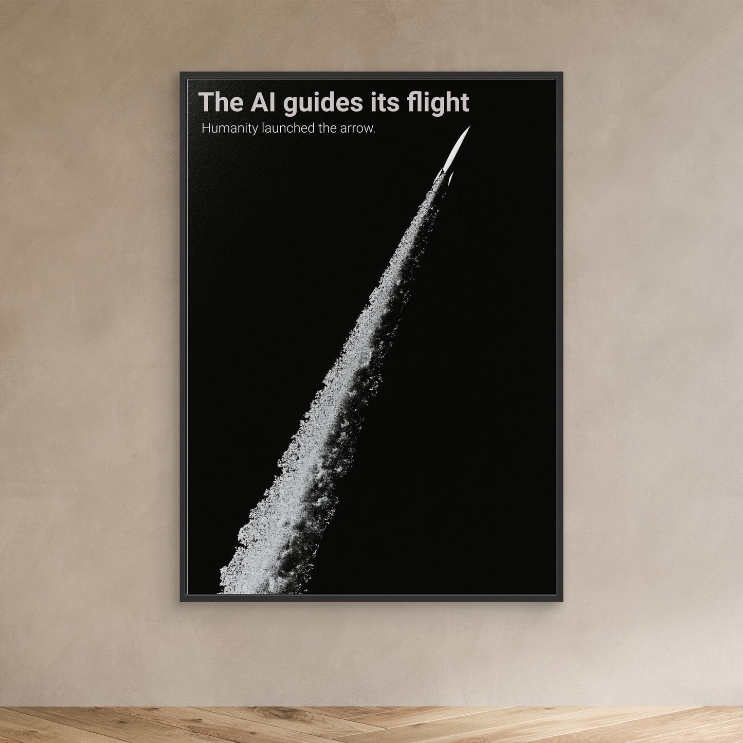 The AI Guides Its Flight (Part of the "ME MYSELF AND AI" series)
