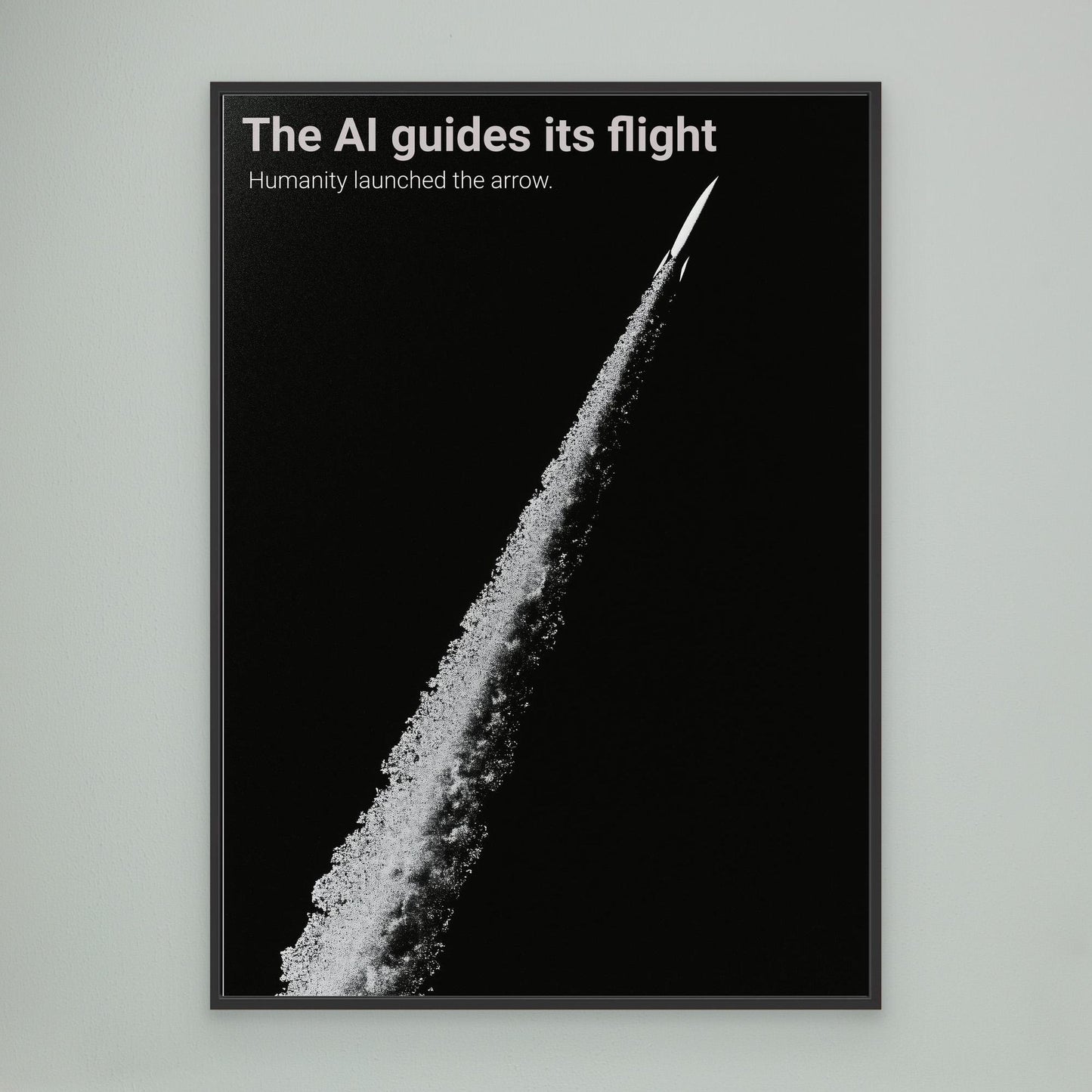 The AI Guides Its Flight (Part of the "ME MYSELF AND AI" series)