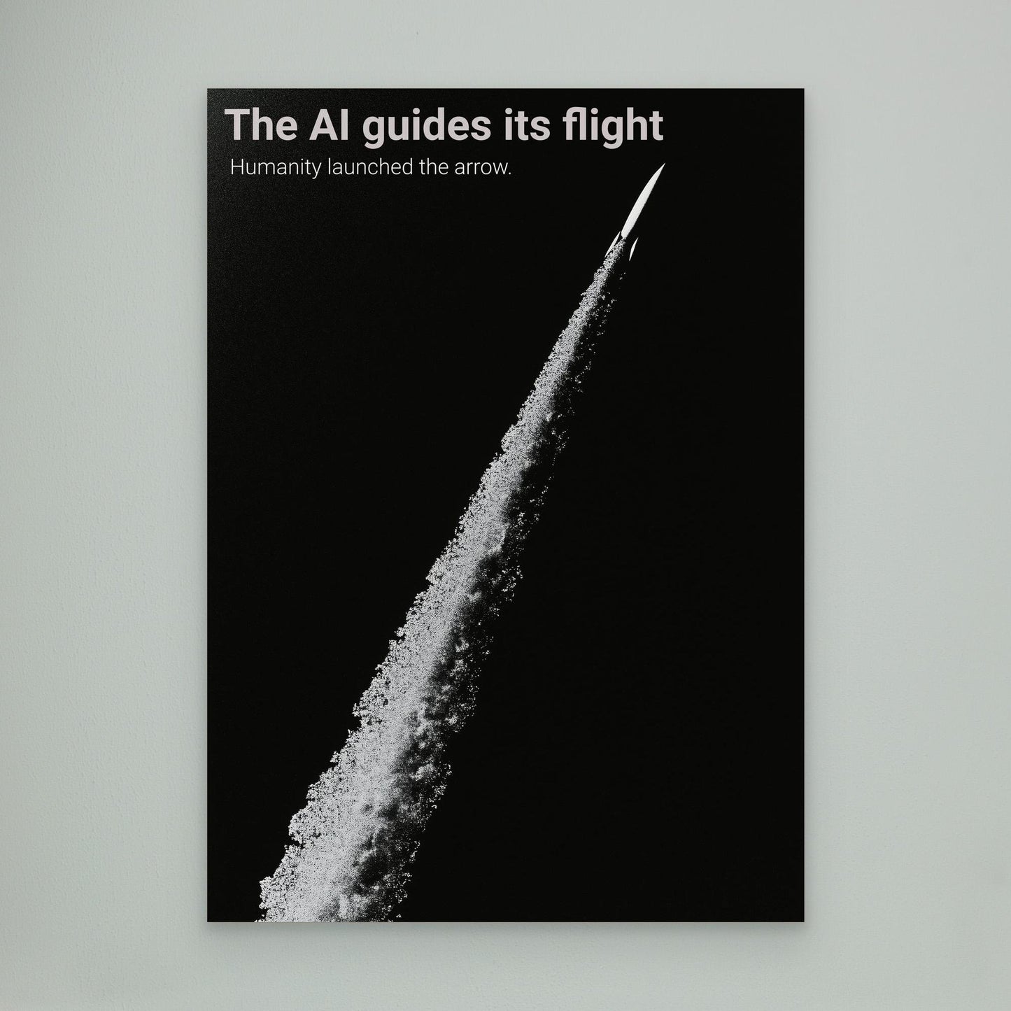 The AI Guides Its Flight (Part of the "ME MYSELF AND AI" series)