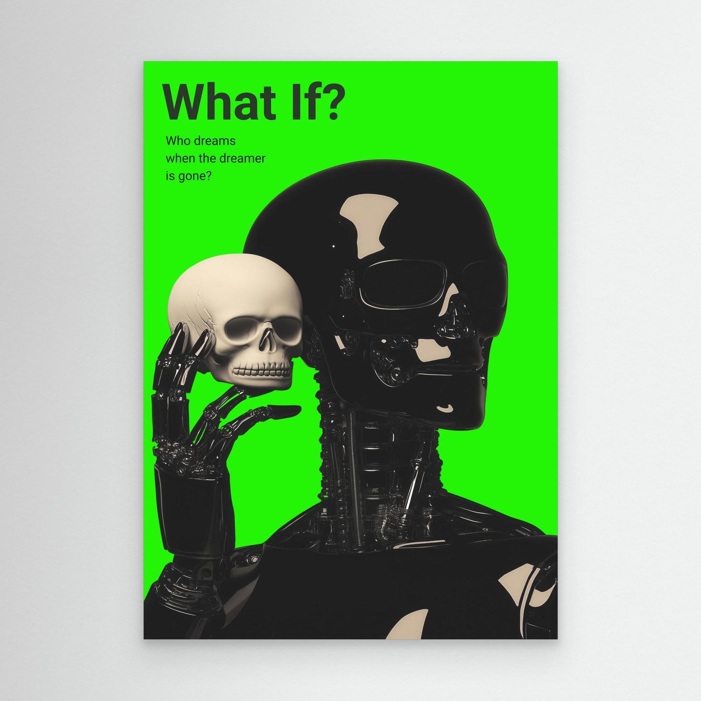 What If?" Green (Part of the ME MYSELF AND AI series)