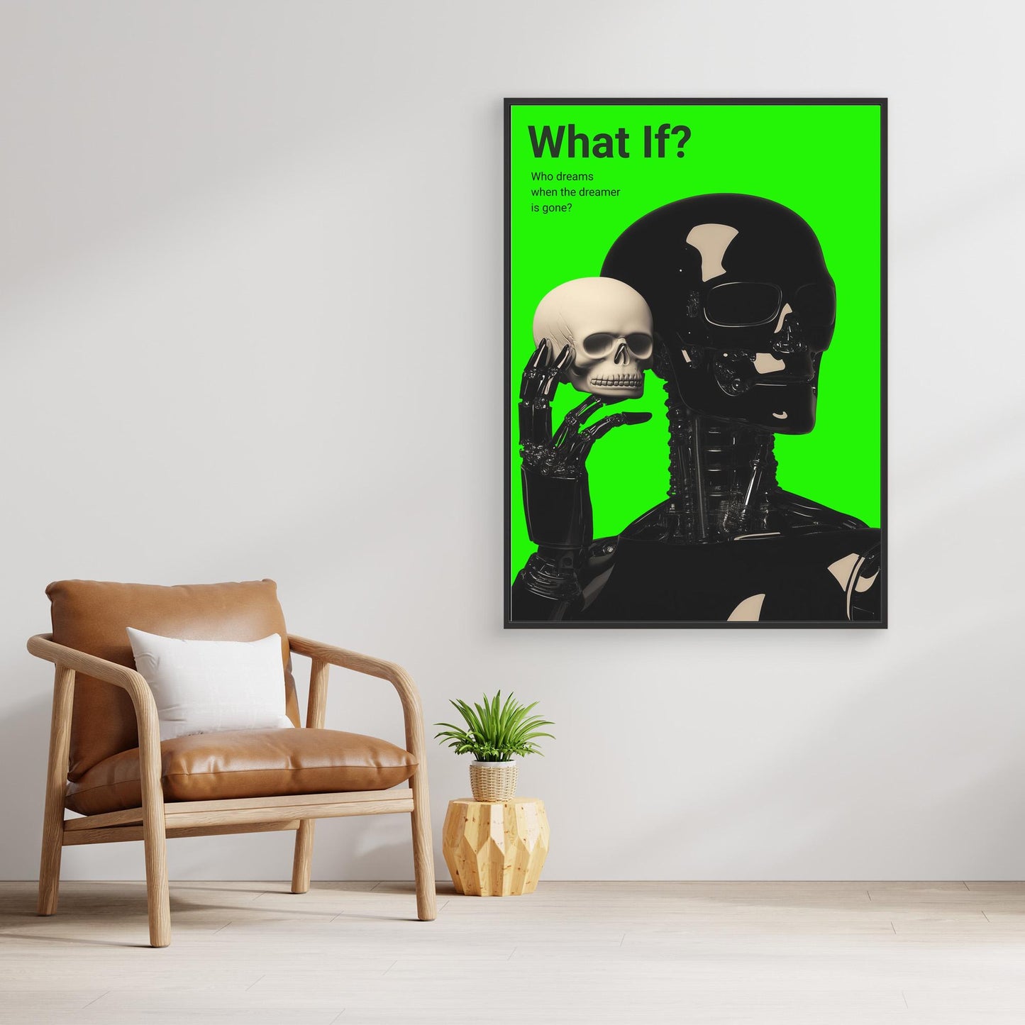 What If?" Green (Part of the ME MYSELF AND AI series)