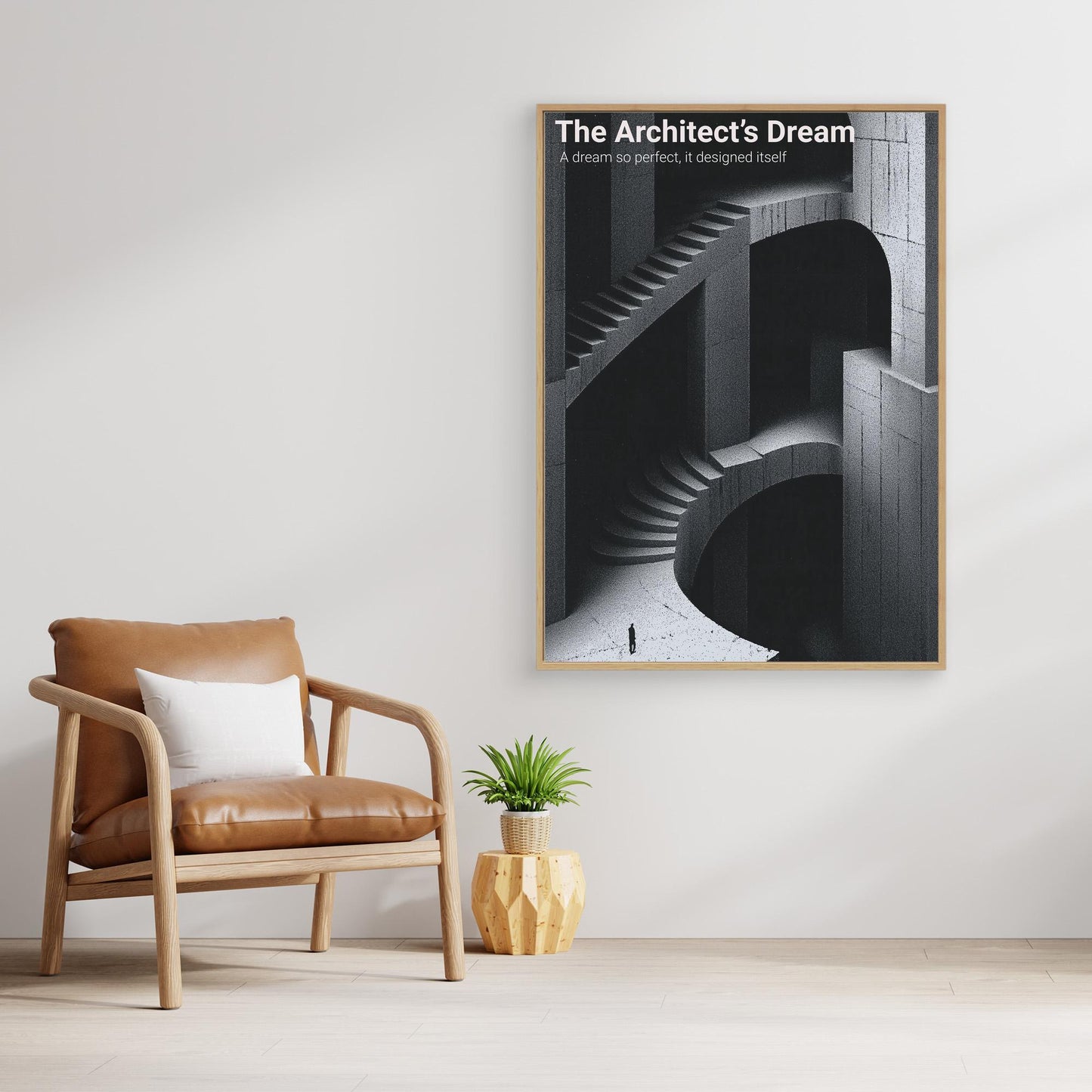 The Architect’s Dream (Part of the "ME MYSELF AND AI" series)
