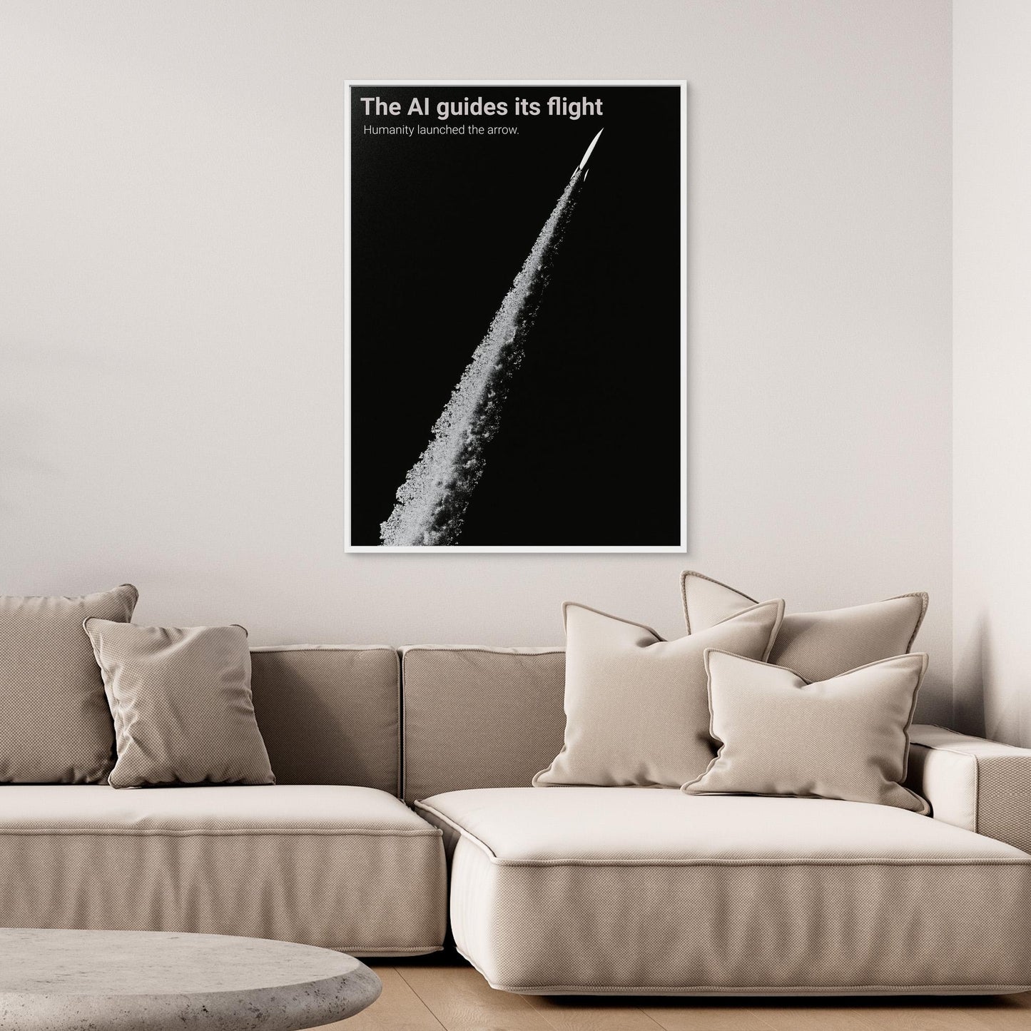 The AI Guides Its Flight (Part of the "ME MYSELF AND AI" series)