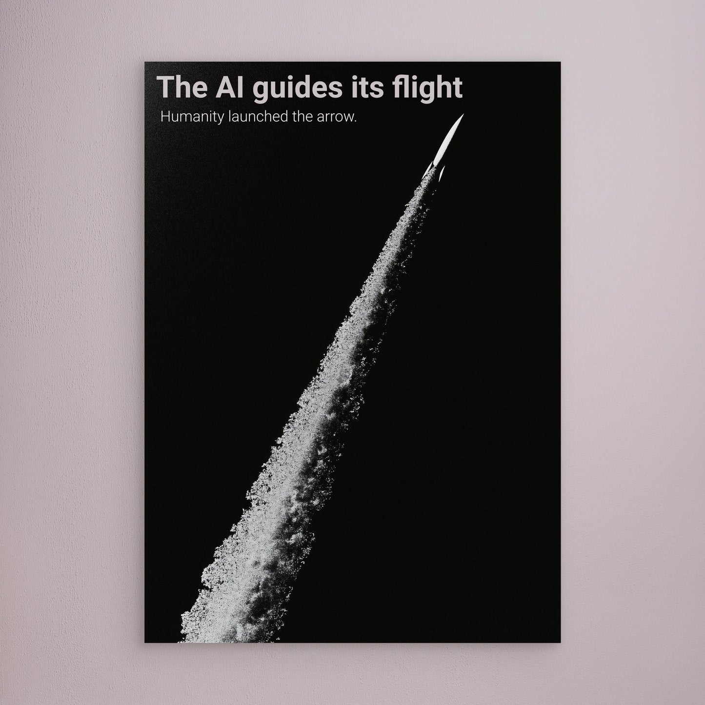 The AI Guides Its Flight (Part of the "ME MYSELF AND AI" series)