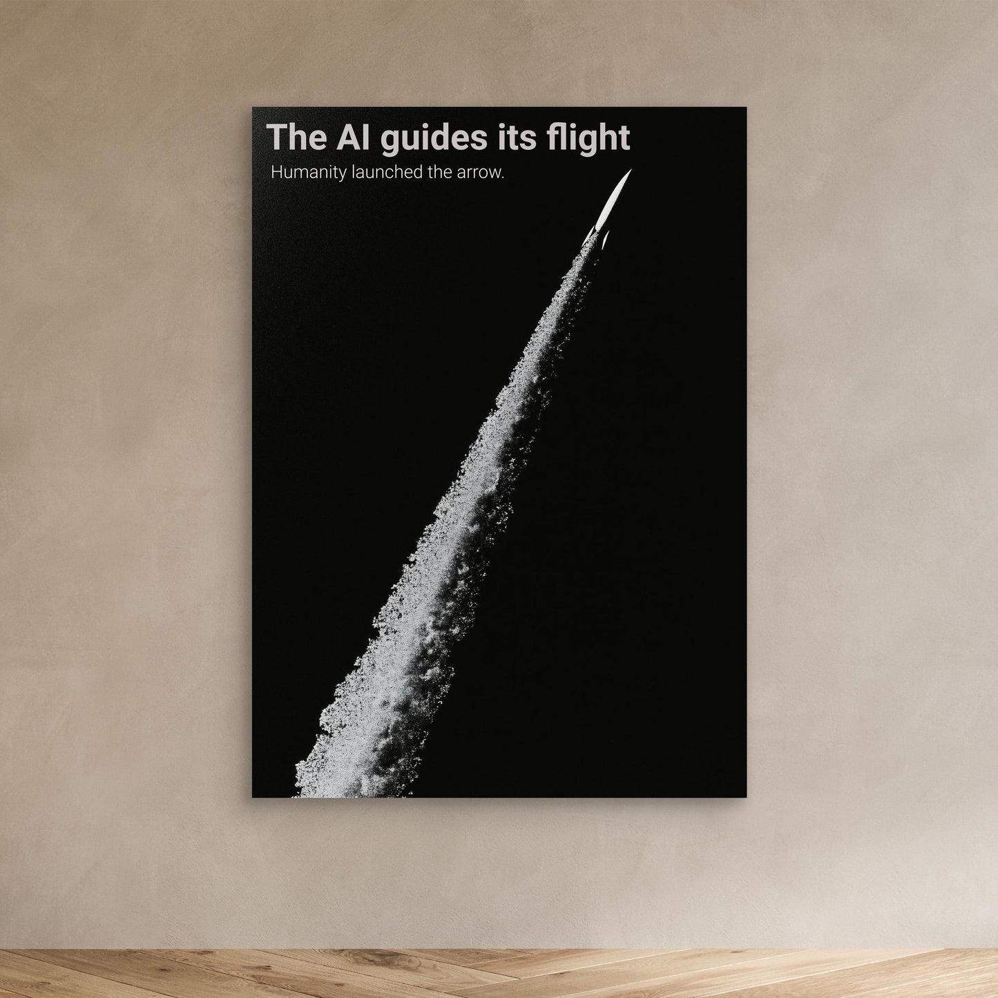The AI Guides Its Flight (Part of the "ME MYSELF AND AI" series)