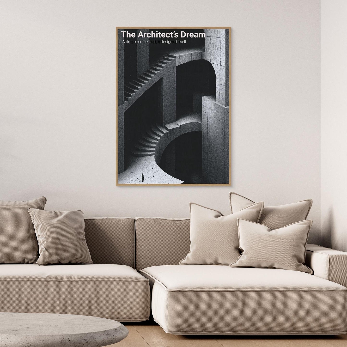 The Architect’s Dream (Part of the "ME MYSELF AND AI" series)