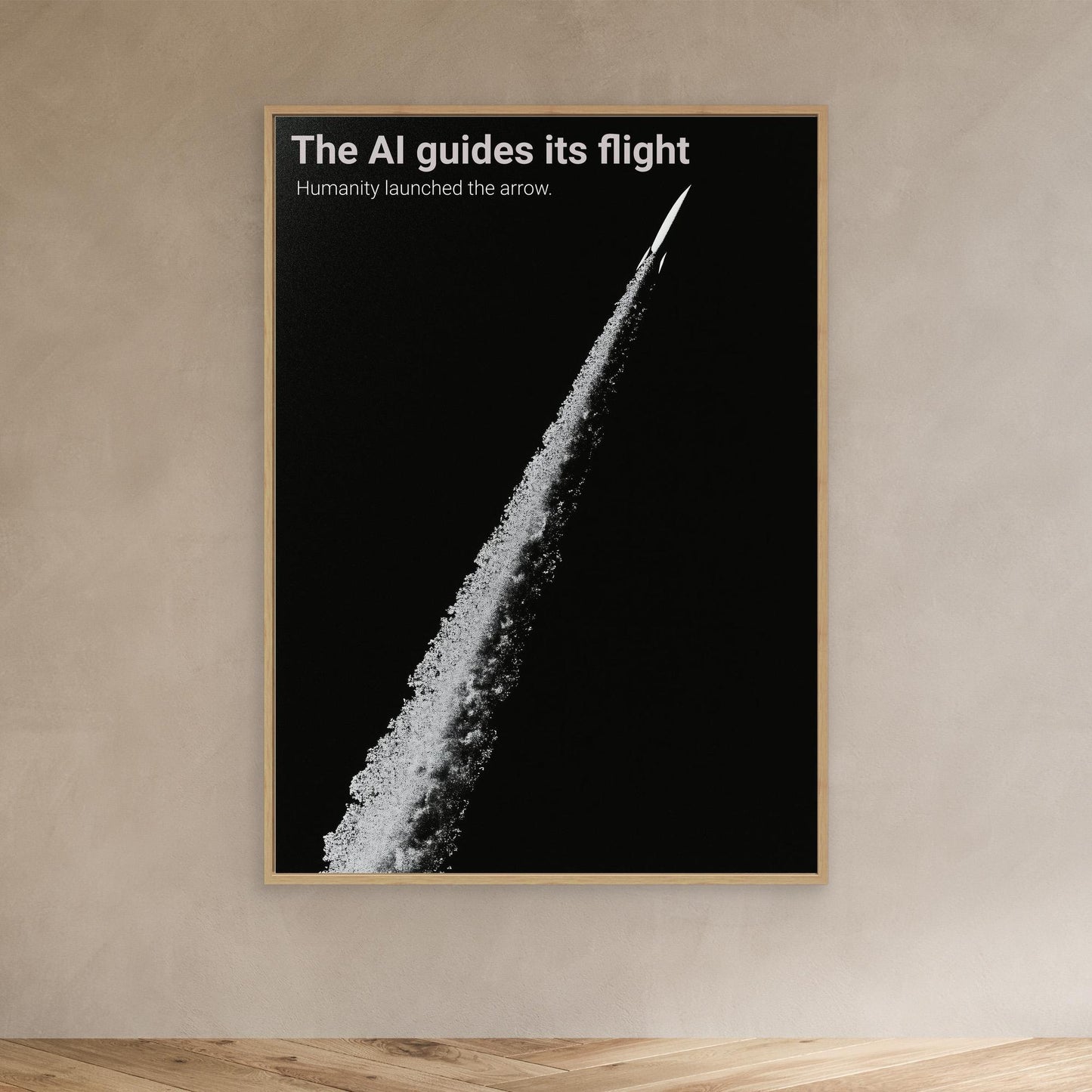 The AI Guides Its Flight (Part of the "ME MYSELF AND AI" series)