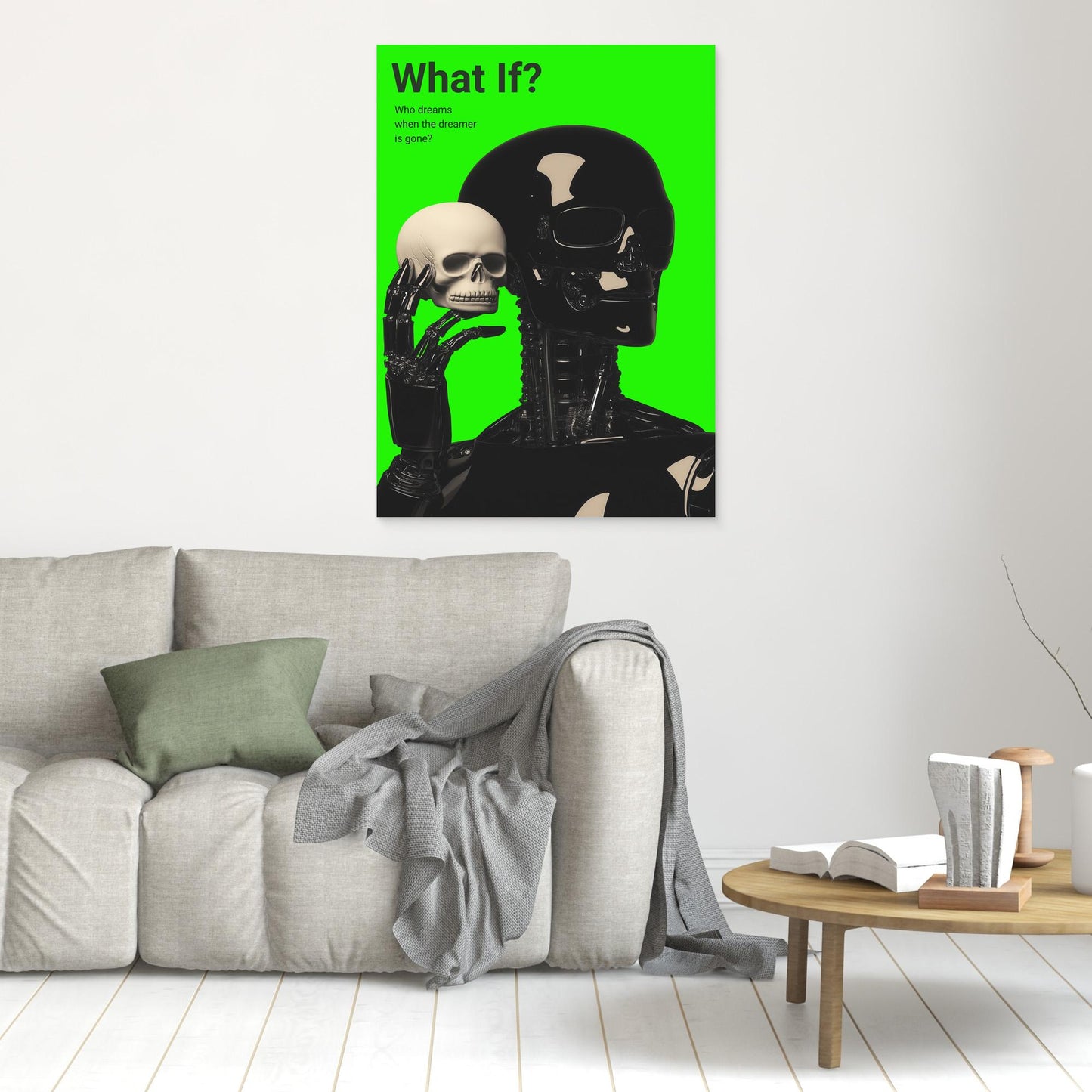 What If?" Green (Part of the ME MYSELF AND AI series)
