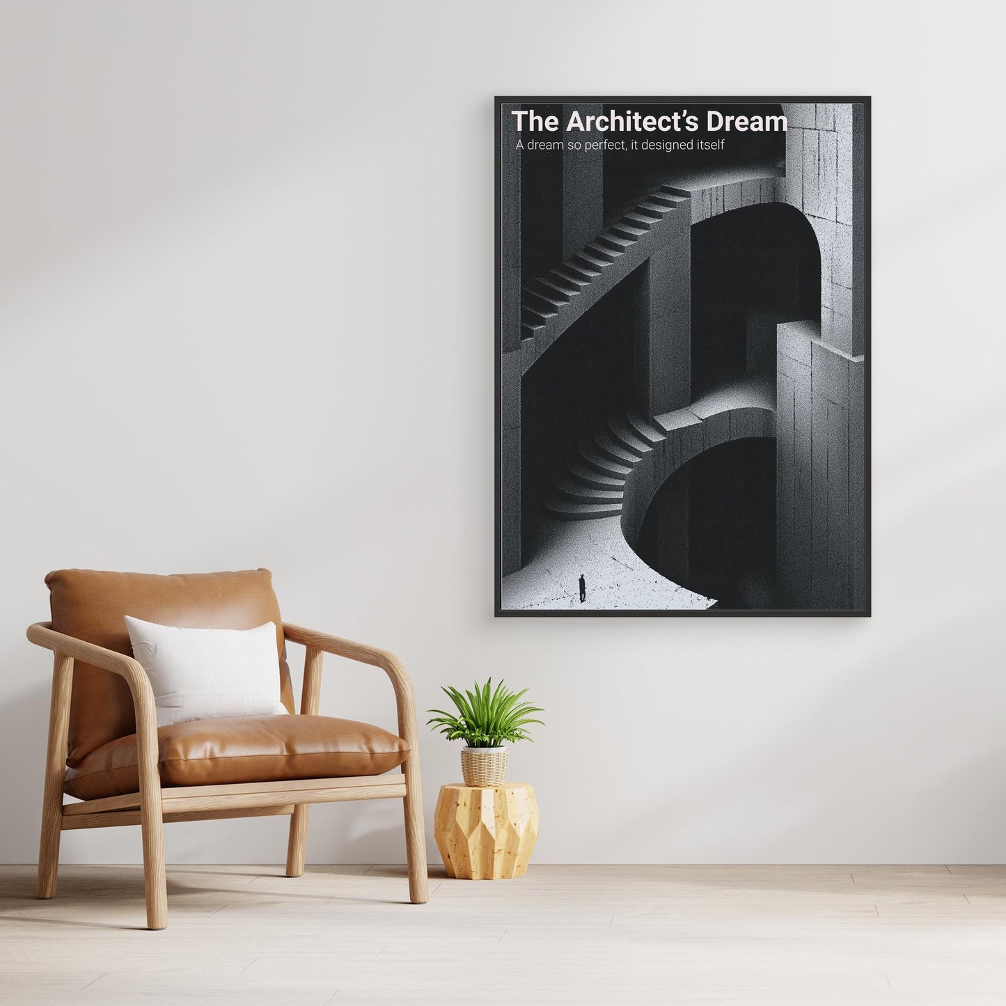 The Architect’s Dream (Part of the "ME MYSELF AND AI" series)