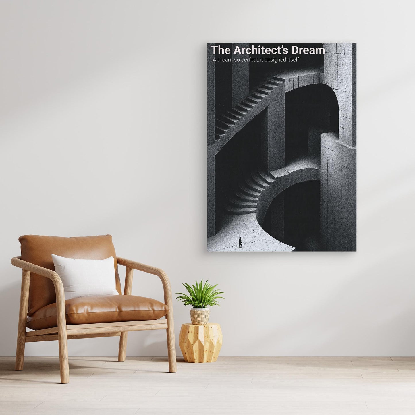 The Architect’s Dream (Part of the "ME MYSELF AND AI" series)