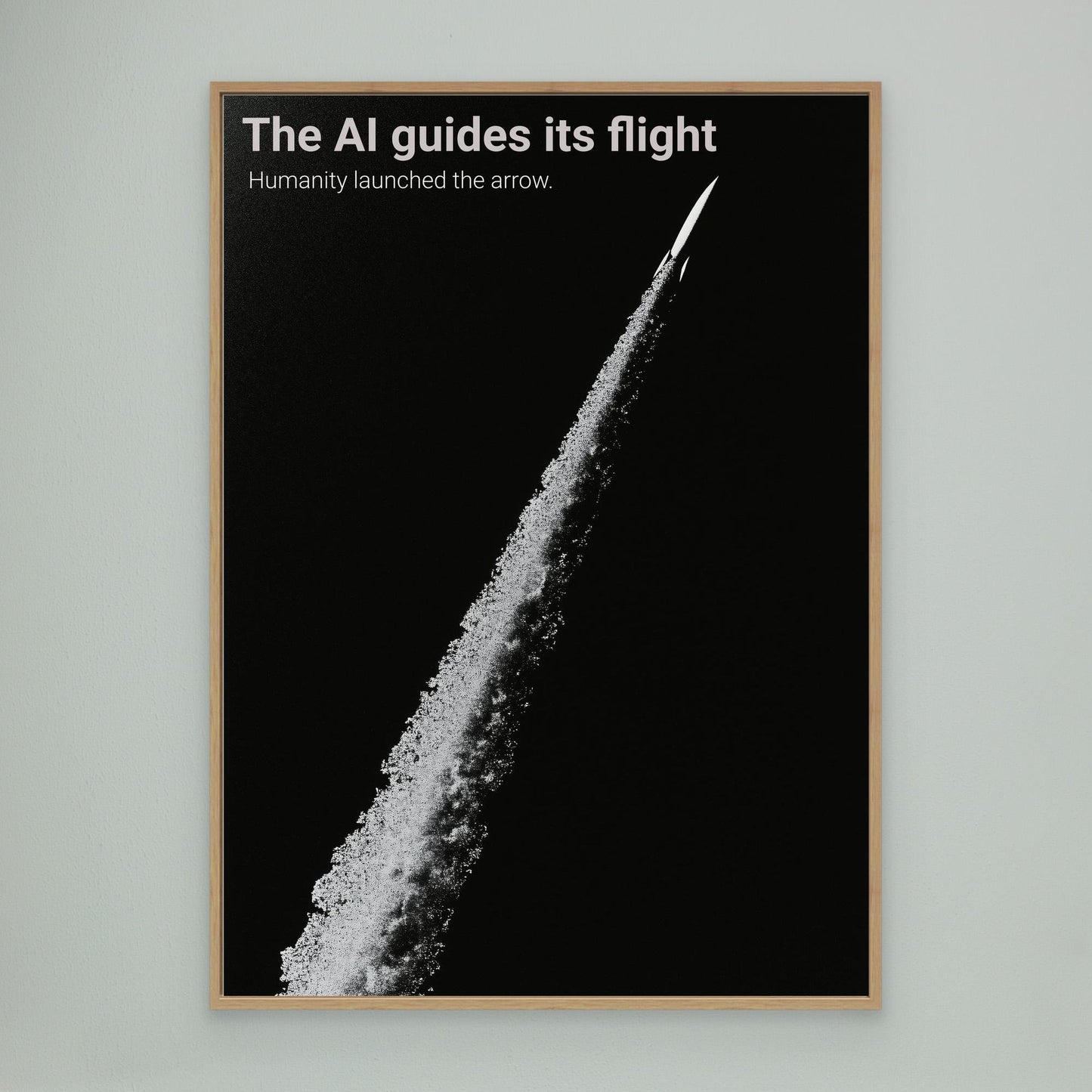 The AI Guides Its Flight (Part of the "ME MYSELF AND AI" series)