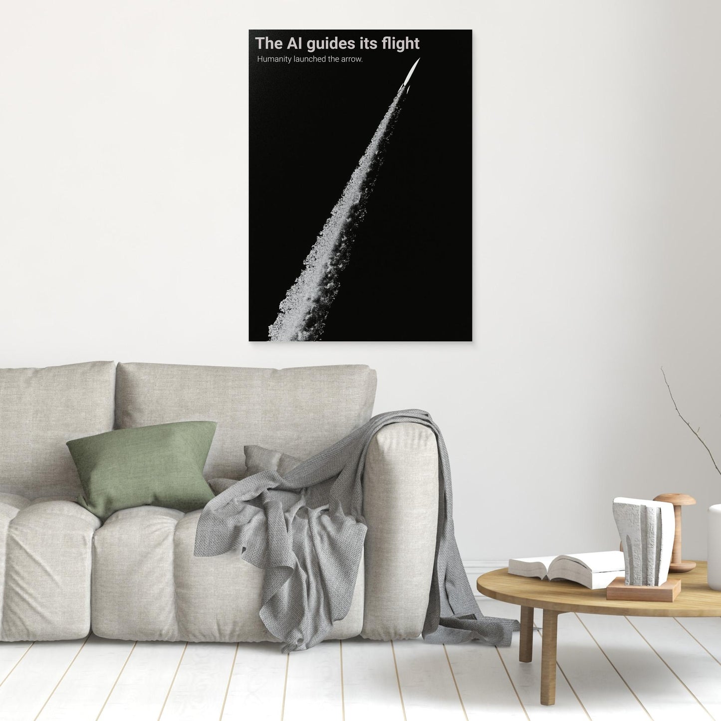 The AI Guides Its Flight (Part of the "ME MYSELF AND AI" series)