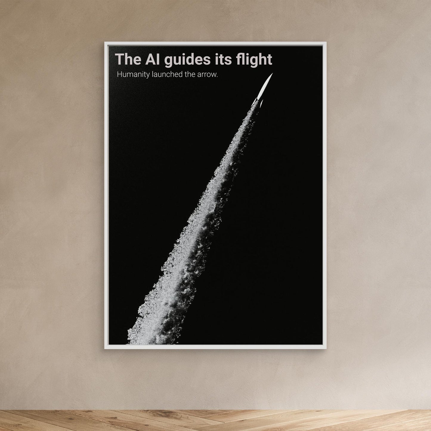 The AI Guides Its Flight (Part of the "ME MYSELF AND AI" series)