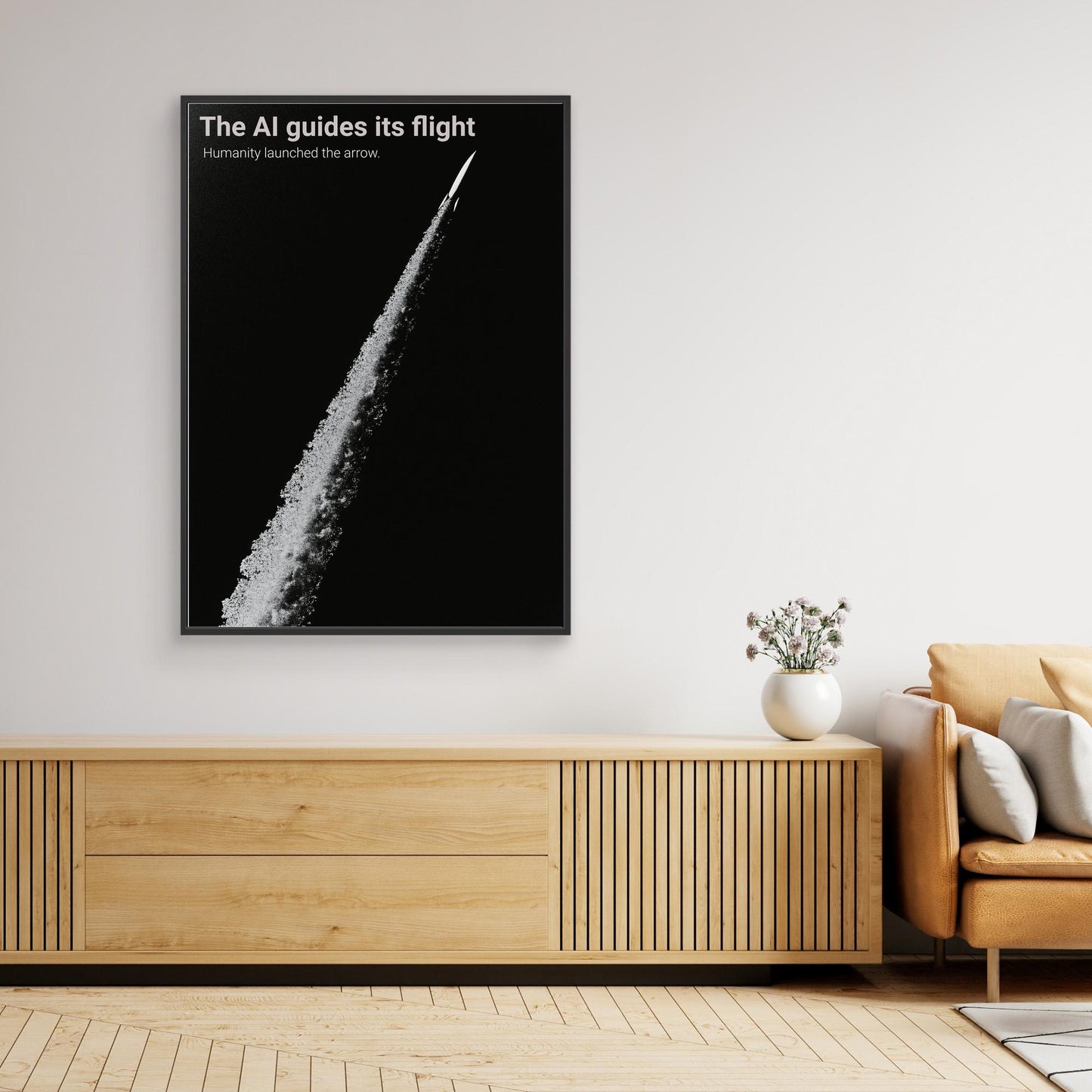 The AI Guides Its Flight (Part of the "ME MYSELF AND AI" series)