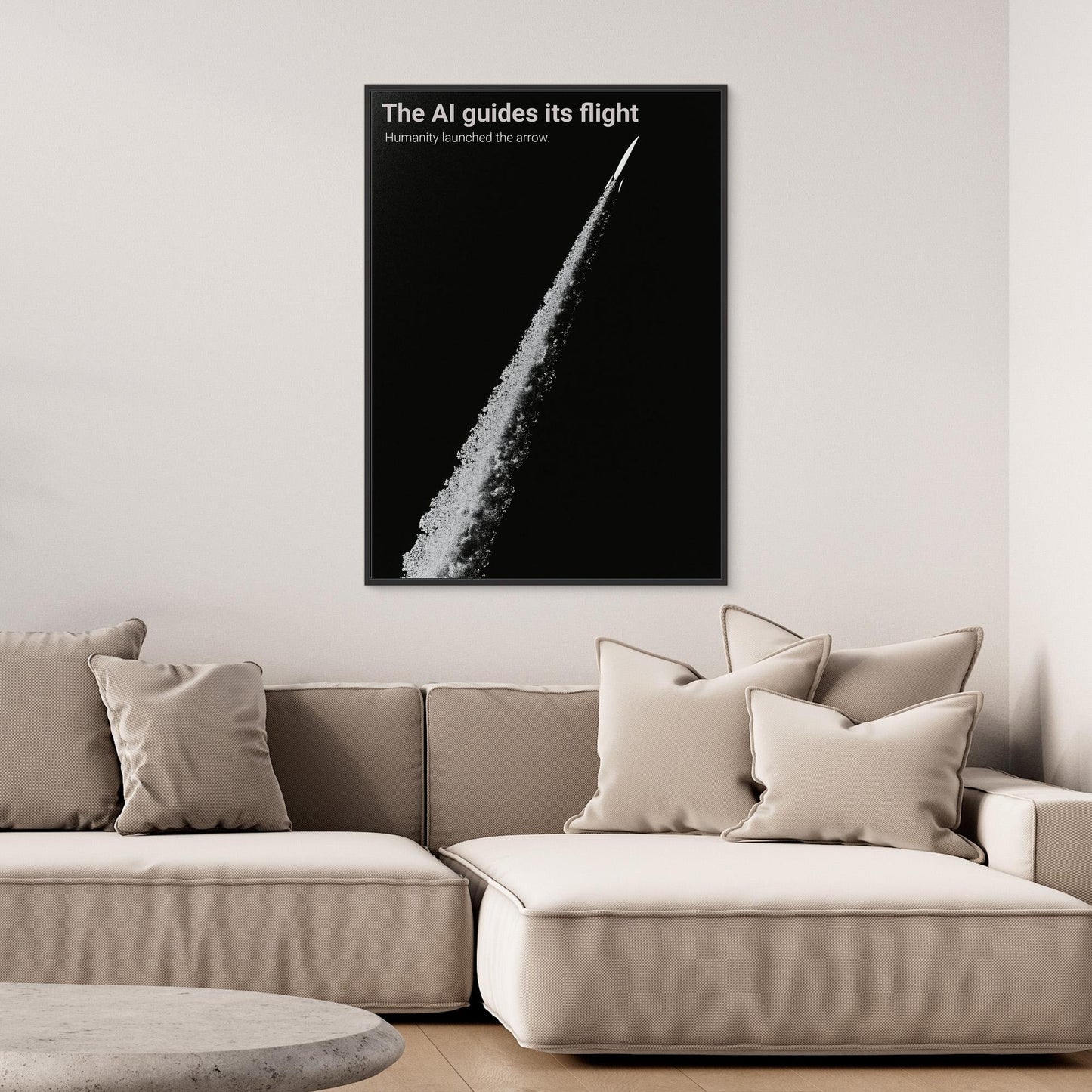 The AI Guides Its Flight (Part of the "ME MYSELF AND AI" series)