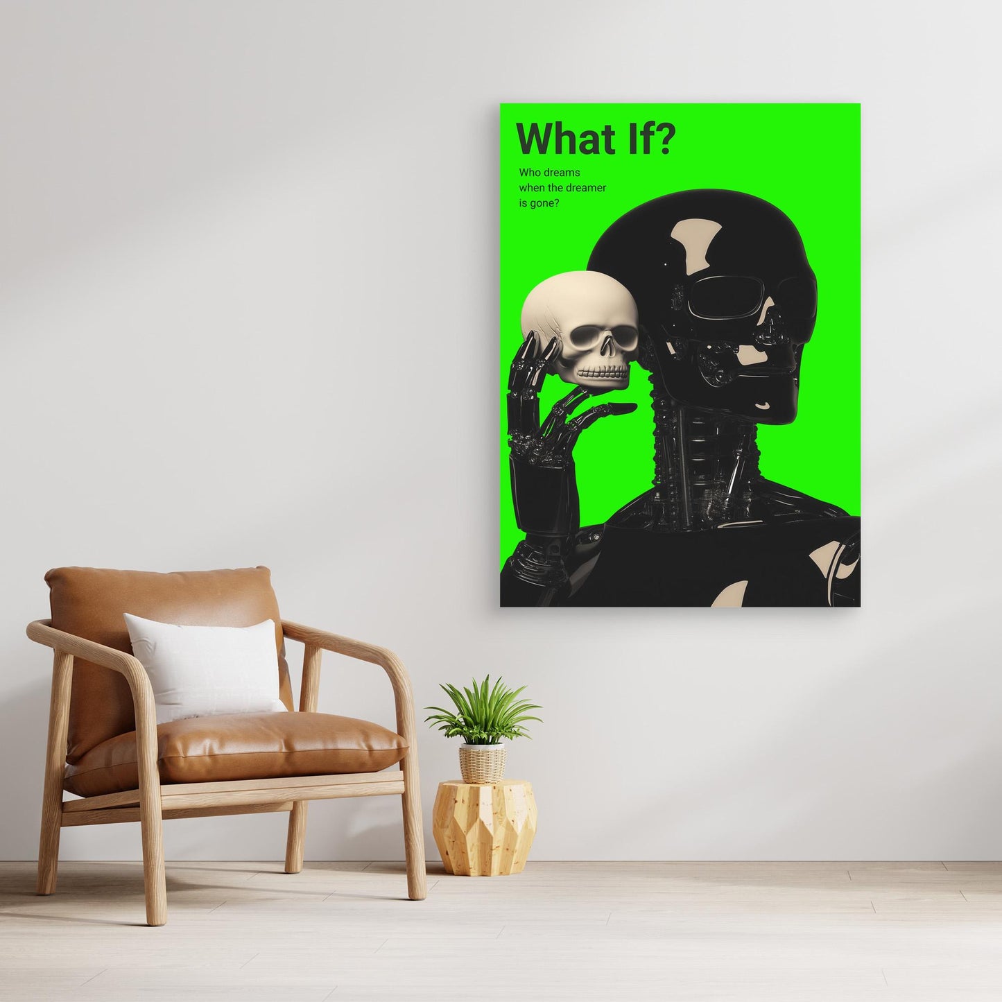 What If?" Green (Part of the ME MYSELF AND AI series)