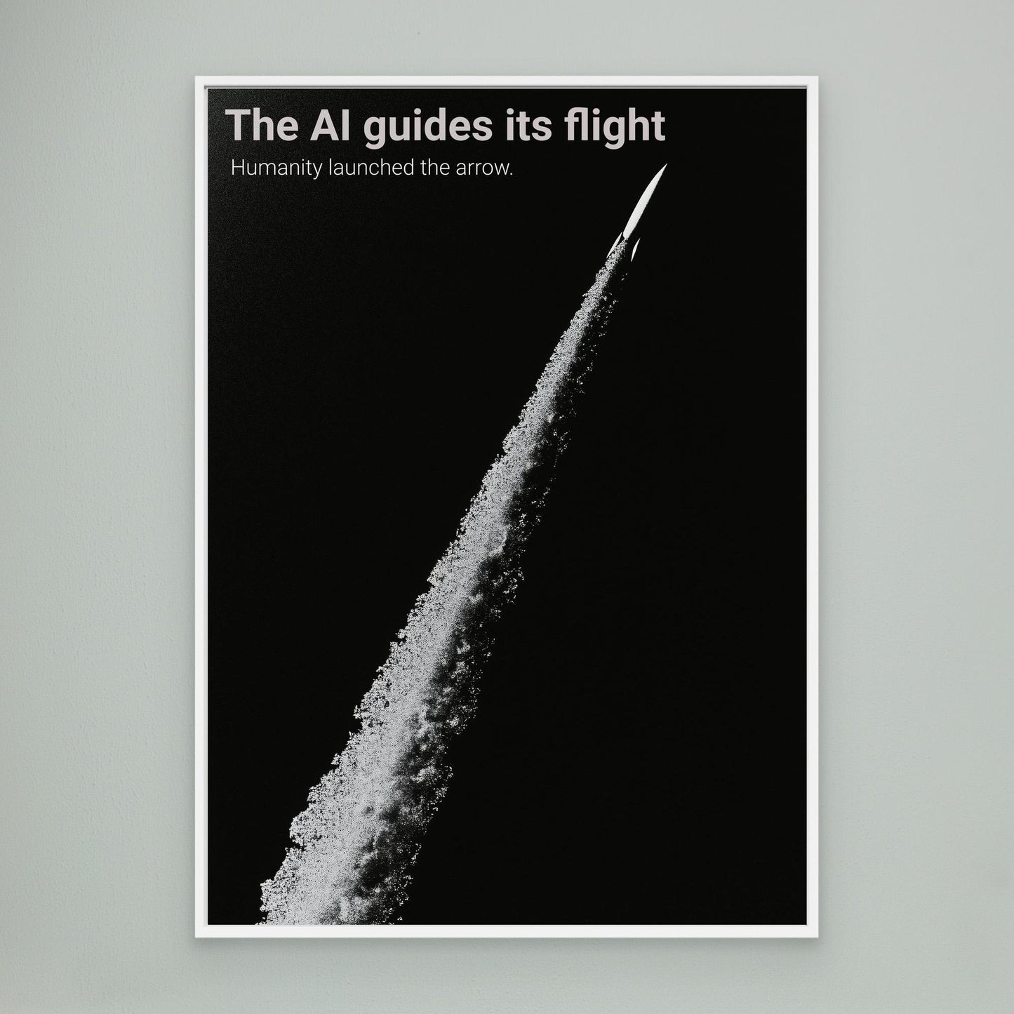 The AI Guides Its Flight (Part of the "ME MYSELF AND AI" series)