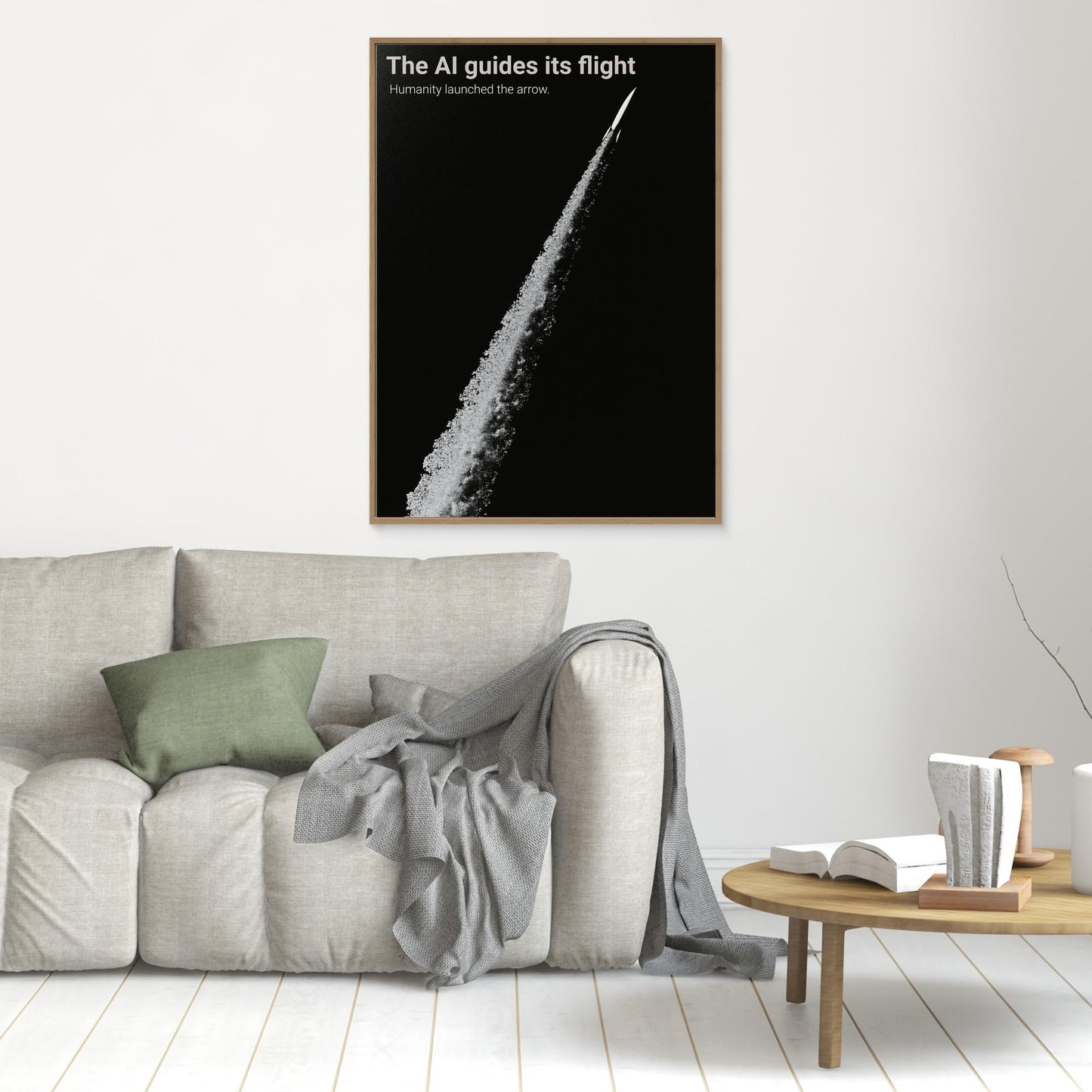 The AI Guides Its Flight (Part of the "ME MYSELF AND AI" series)