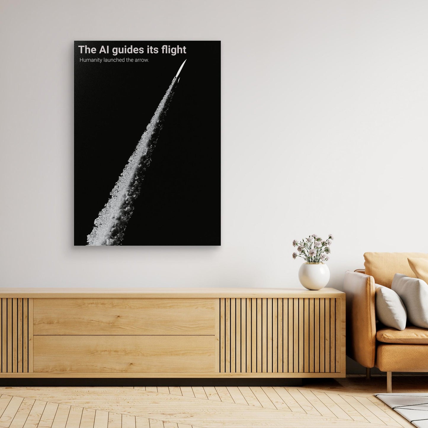 The AI Guides Its Flight (Part of the "ME MYSELF AND AI" series)