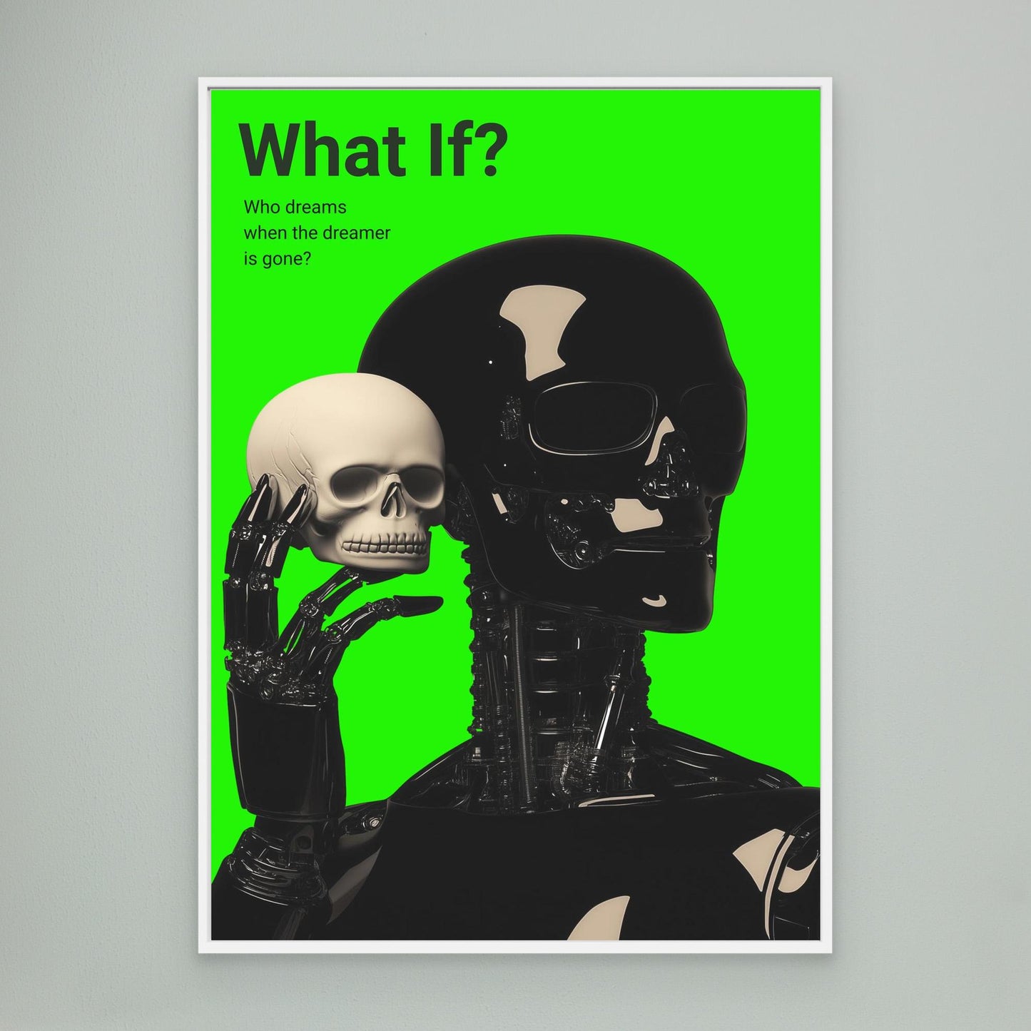 What If?" Green (Part of the ME MYSELF AND AI series)