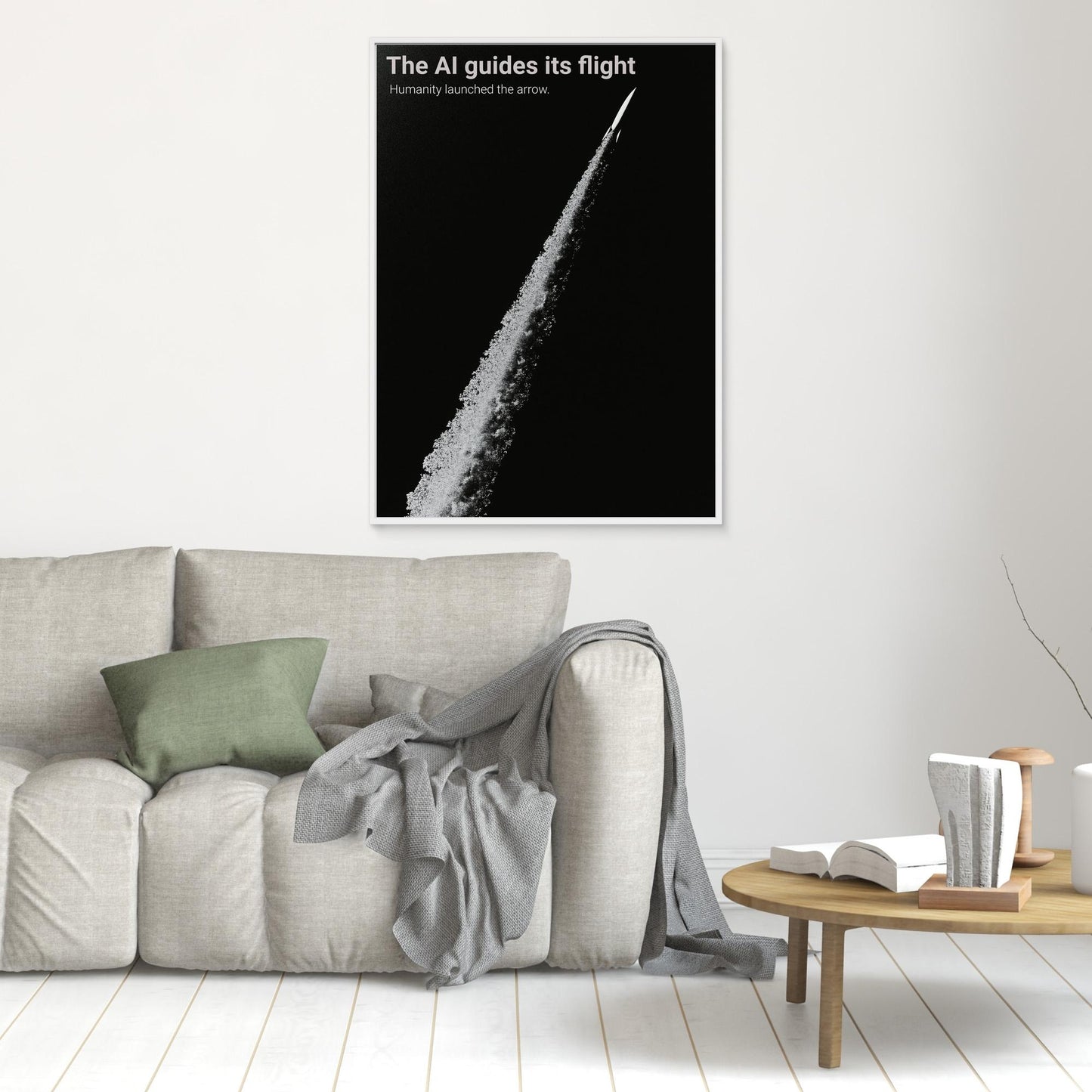 The AI Guides Its Flight (Part of the "ME MYSELF AND AI" series)