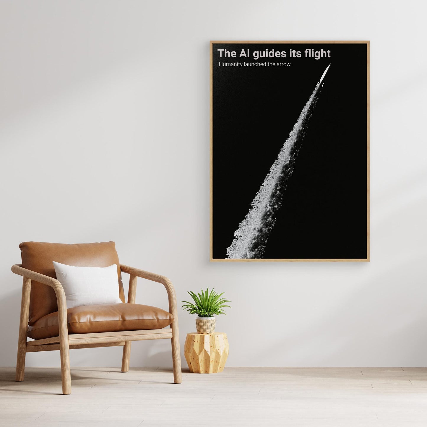 The AI Guides Its Flight (Part of the "ME MYSELF AND AI" series)