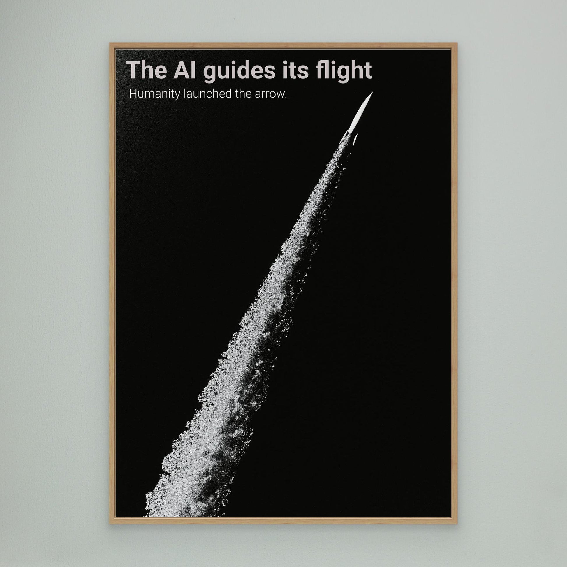 The AI Guides Its Flight (Part of the "ME MYSELF AND AI" series)