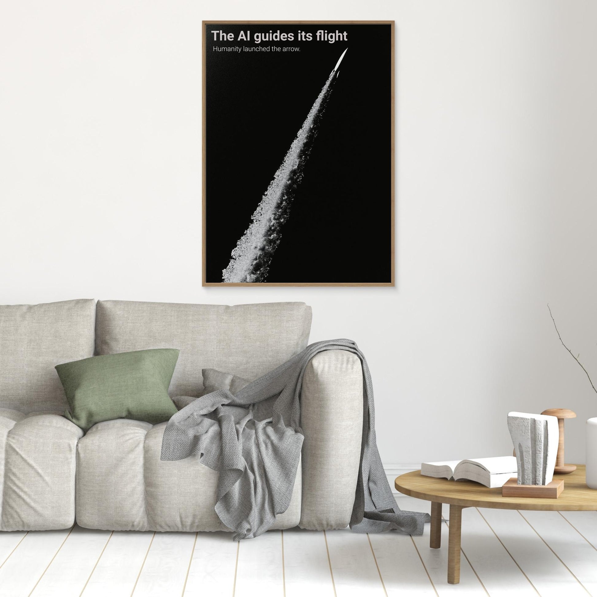 The AI Guides Its Flight (Part of the "ME MYSELF AND AI" series)