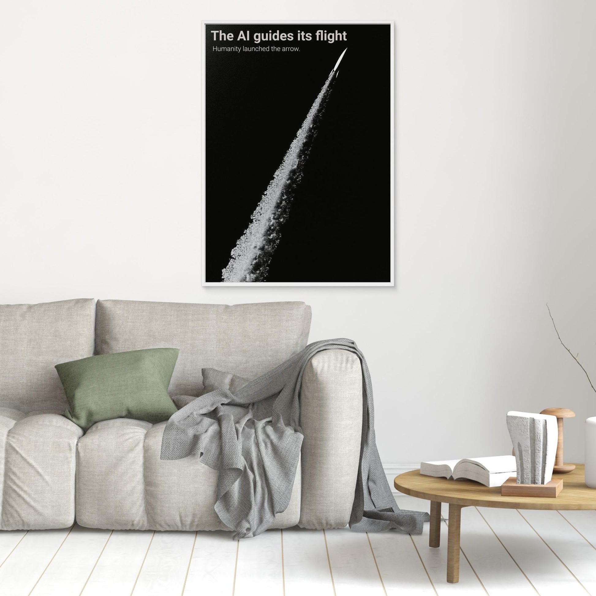 The AI Guides Its Flight (Part of the "ME MYSELF AND AI" series)